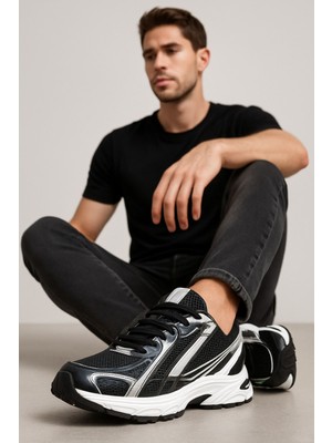 Taban Kalın Beyaz Düz Siyah Bez Sneaker Ayakkabı Kadın Spor Erkek Spor Bez Ayakkabı
