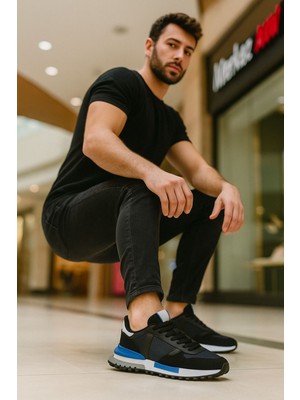 Taban Kalın Beyaz Düz Siyah Bez Sneaker Ayakkabı Kadın Spor Erkek Spor Bez Ayakkabı