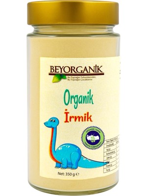Beyorganik Organik İrmik 350GR (Cam)