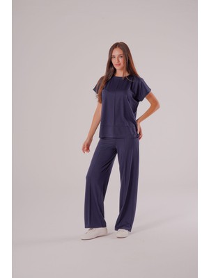 Kadın Meadow Modal Çimalı T-Shirt-Pantolon Takım