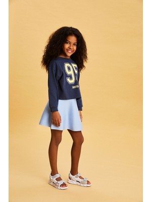 Vicco Kız Çocuk Okul Öncesi Beyaz Sandalet Işıklı Malzeme ile Model 25 Numara