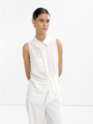 Nakışlı ve Düğüm Detaylı Üst