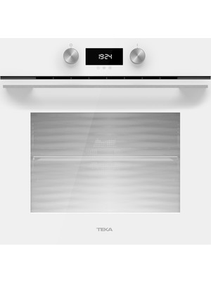 Teka - Hlb 8400 Wh - Ankastre Multifonksiyonel Dijital Ekranlı Turbo Fırın - Beyaz Cam - 70 Lt - 111000004