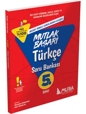 Muba Yayınları 0552 - MB 5. Sınıf Türkçe Soru Bankası
