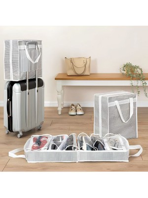 (3 Adet) Alas Bavul Içi Düzenleyici Ayakkabı Saklama/taşıma Çantası Valize Asılabilir 40*35*22 cm