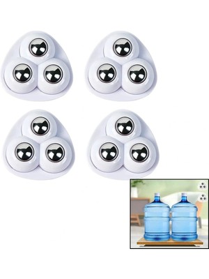 4 Pcs 3 Bilya Tekerlekli Mobilya Eşya Taşıma Aparatı 360 Derece (5047)