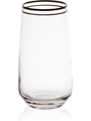 Decorium Black Line 6 Parça 480 ml Meşrubat Bardağı 9-01010609