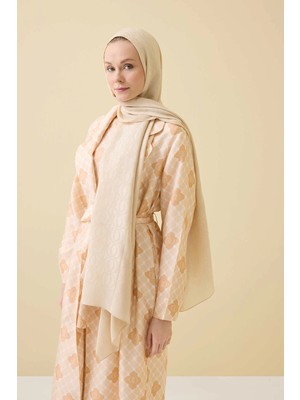 Imannoor Bambunoor Bej Naia Pamuk Şal 251-3027-025