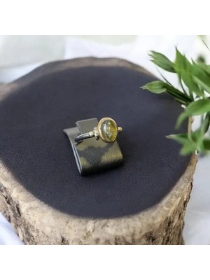 Labradorit Taşı Gümüş Yüzük