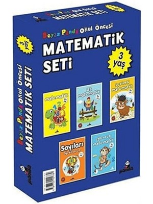 Okul Öncesi 3 Yaş Matematik Seti (5 Kitap)
