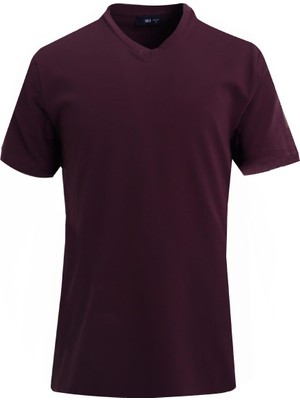 Uki Mürdüm Comfort Fit V Yaka Basic T-Shirt