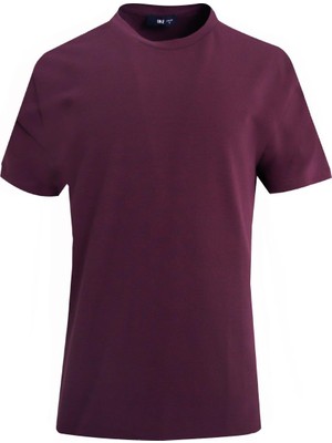 Uki Mürdüm Comfort Fit Bisiklet Yaka Basic T-Shirt