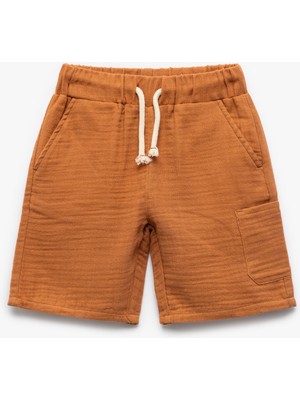 Koton Pamuklu Beli Bağcıklı Cep Detaylı Basic Şort