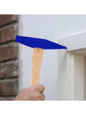 Beylini 140-200-300-500 Gram Profesyonel Ahşap Saplı Çift Taraf Çekiç Çelik Baş Ergonomik Çivi Çakma Ince Işçilik Dayanıklı