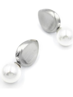 Öfi Inci Damla Küpe - Gümüş