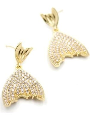 Balık Küpe - Altın