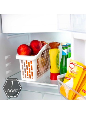 Org-22 Çok Amaçlı Buzdolabı Içi Düzenleyici Sebze Meyve Organizer Sepet