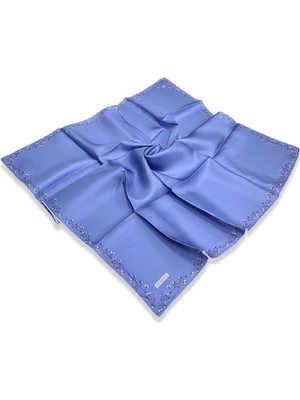Armine Ipek Eşarp 2024 Yaz - 9168-38 Indigo Sura