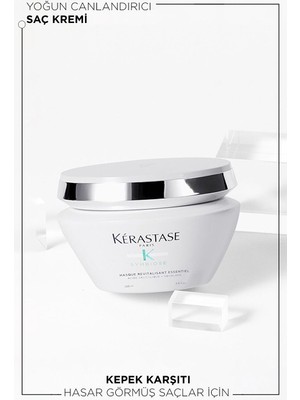 Kerastase Symbiose Masque İntense Revitalising 200 ml Yoğun Canlandırıcı Saç Maskesi Kadınlar İçin