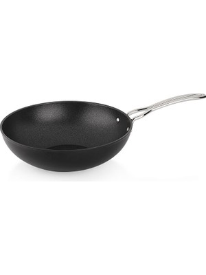 Schafer Gastronomie Master Granit Wok Tava 28CM-SIYAH