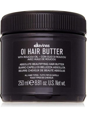 Oı Hair Butter Tüm Saç Tipleri Için Günlük Doğal Besleyici Saç Maskesi 250 ml