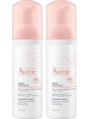 Avene Mousse Nettoyante Cilt Temizleme Köpüğü 2X150ML Set