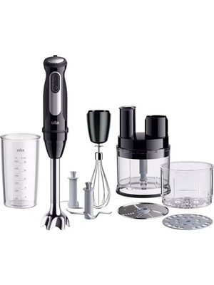 Braun Multiquick Serisi 5 Pro MQ55755MBK El Blender Seti - Siyah