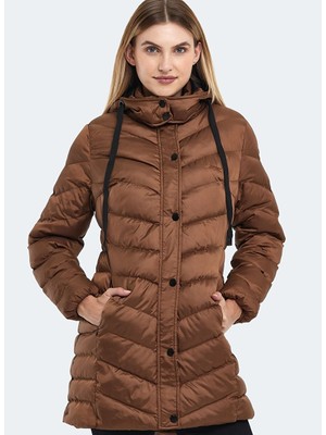 Slazenger Gwen Kadın Mont &amp; Kaban Taba