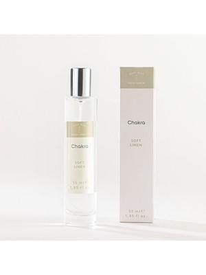 Chakra Soft Linen Vücut Spreyi 55 ml Romantik ve Gevşetici Çiçeksi Koku ile Canlandırıcı Etki