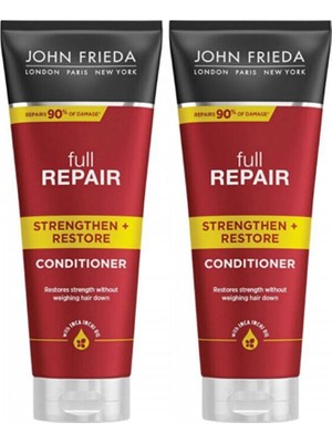 John Frieda Full Repair Işlem Görmüş Saçlar Için Saç Kremi 2X250 ml Avantajlı Paket