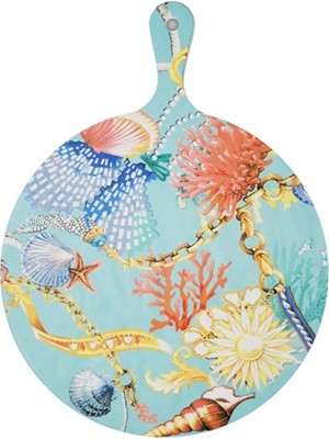 St. Tropez Turkuaz Melamin Sunum Tahtası 31,5X41,8 cm