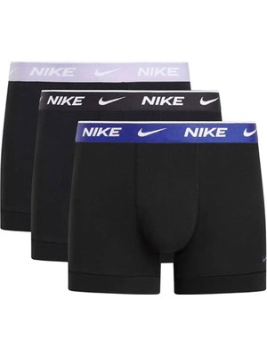 Nike 0000KE1008-TIM Trunk 3pk Siyah Erkek Boxer
