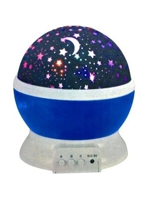 Star Master Pilli Dönerli Gece Lambası (5047)