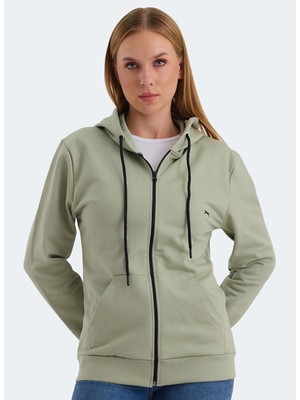 Slazenger Katya Kadın Sweatshirt Yeşil