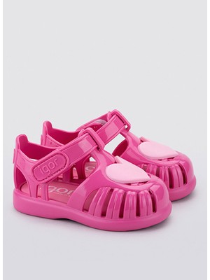 Igor Fuşya Kız Bebek Sandalet S10310 Tobby Gloss Love