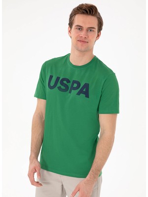 U.s. Polo Assn. Yeşil Erkek Regular Fit T-Shirt Geart