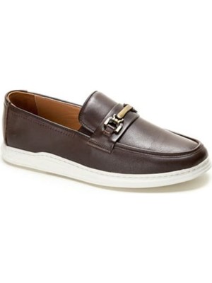 Pierre Cardin 191074 Kahverengi Erkek Loafer Günlük Deri Ayakkabı