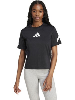 Adidas Siyah Kadın Regular Fit T-Shirt JJ4778 W Z.n.e. Tee