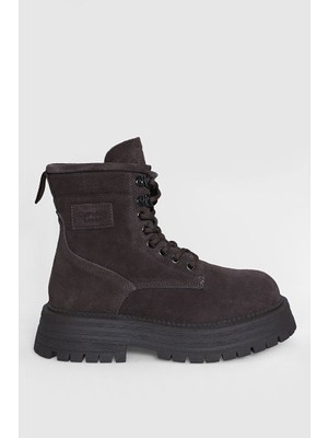 Ember Kadın Deri Bot Kahverengi