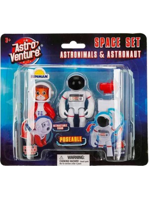 Astro Venture Astronimals & Astronaut Uzay Seti