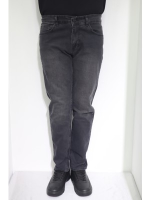 Denim Cartel Fistan Store Erkek Gri Normal Bel Dar Kesim Boru Paça Jean Pantolon