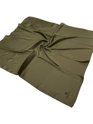 Silk Home Düz Shiny Eşarp - Haki