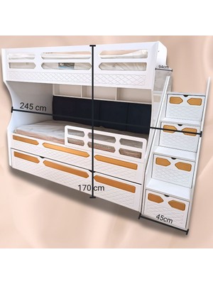 Mürsel Mobilya  Lyra Sleep Mdf Ranzası