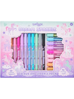 Smiggle - Dream Sparkle Renkler ve Parıltılar Kırtasiye Seti