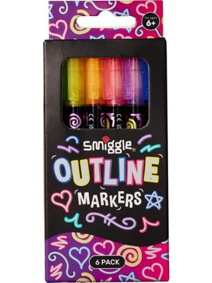 Smiggle - Anahat Işaretçi Paketi X6