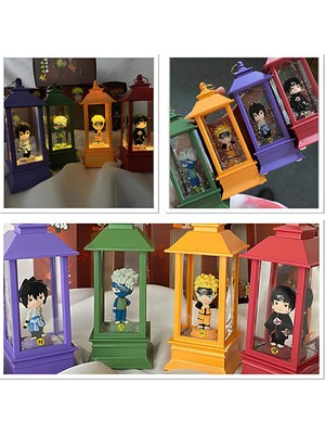 Anime Naruto Figürlü Işıklı Kar Küresi