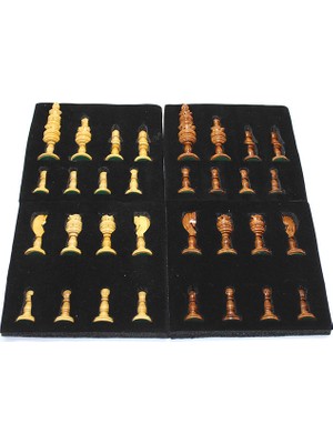 Ahşap Satranç Taşı No 1