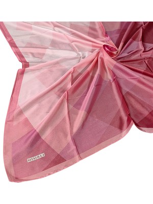 Mısırlı Eşarpları Emprime Sport Kristal Ekose Desenli Eşarp