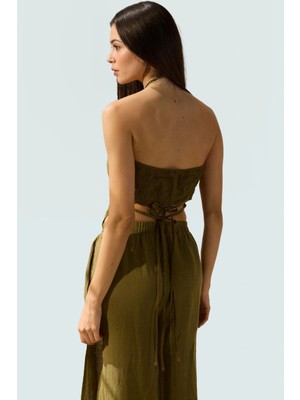 Nefes Alan Keten Plaj Bluz Omzu Kolsuz Renk Rahat ve Şık Trend Tasarım Uzun Ömürlü