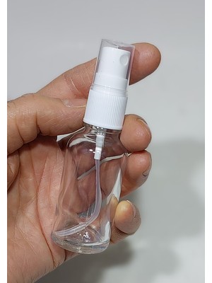 Durucan 3 Adet 30 ml Cam Spreyli Oda Kokusu,parfüm,kolonya Şişesi Küçük Sprey Kapaklı30